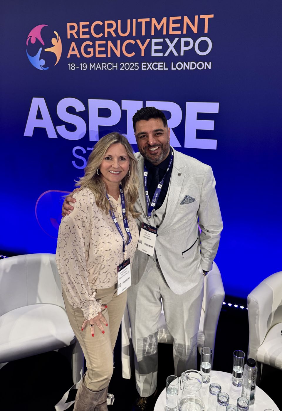 Neil Ray, Aspire Stage, Recruitment Agency Expo, ExCeL London 2025